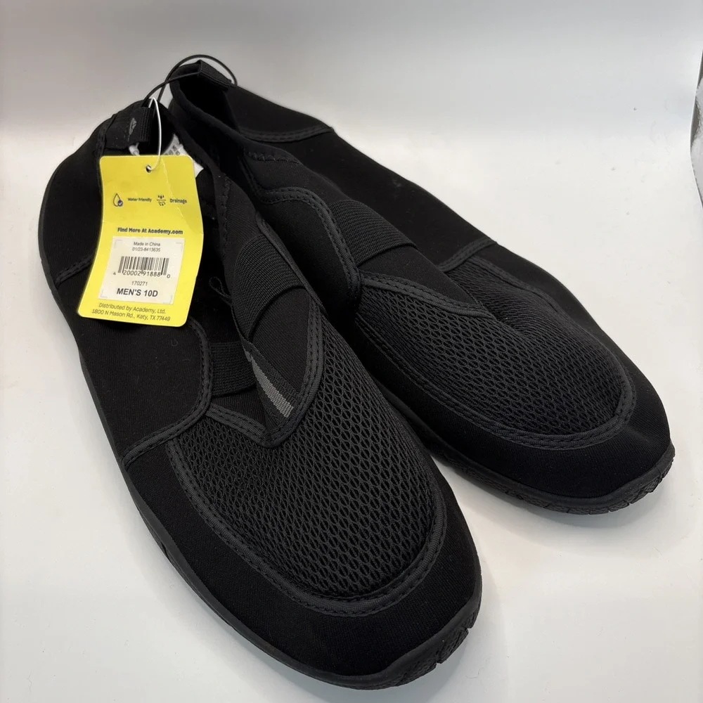 O'rageous Men's 10D Black Water Shoes 170271 NEW‎ Pool Beach